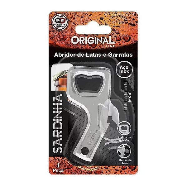 ABRIDOR LATAS/GARRAFAS SARDINHA