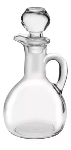 Galheteiro 400ml com tampa vidro GLHT041