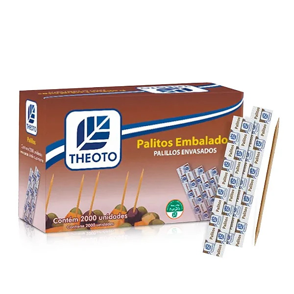 PALITO DENTAL EMBALADOS C/2000 UND
