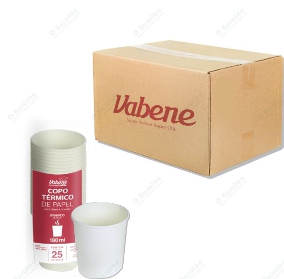 COPO PAPEL BRANCO 85ML C/50 UNI NO PACOTE