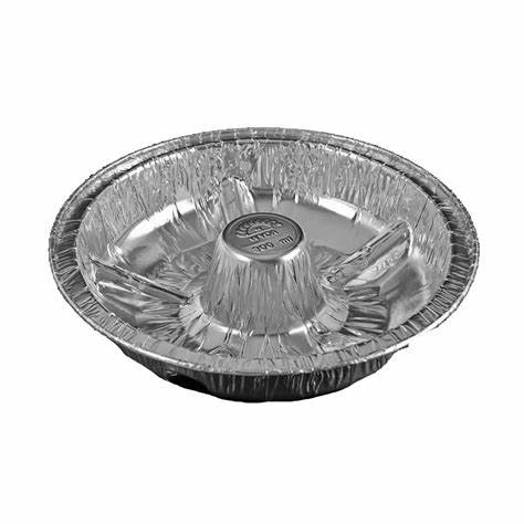 ASSADEIRA ALUMINIO TAMPA PET C/10