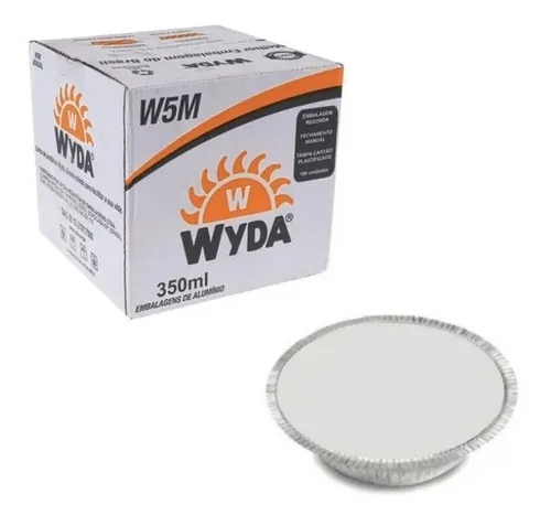 FOLHA ALUMINIO REDONDA W5M C100 350ML