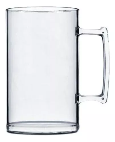 CANECA CRISTAL ACRILICA 300ML C/ ALCA