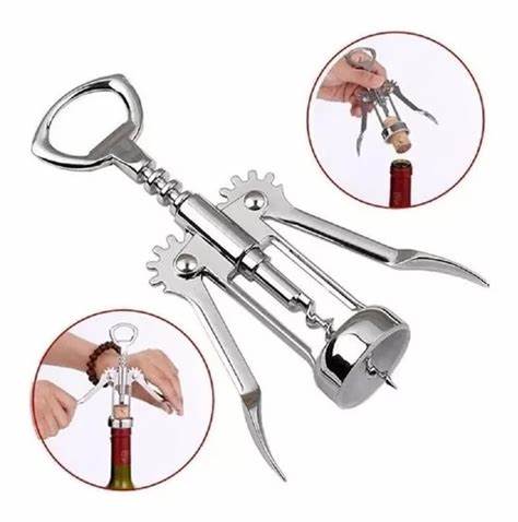 SACA ROLHAS MENDONZA COM ABRIDOR GARRAFAS