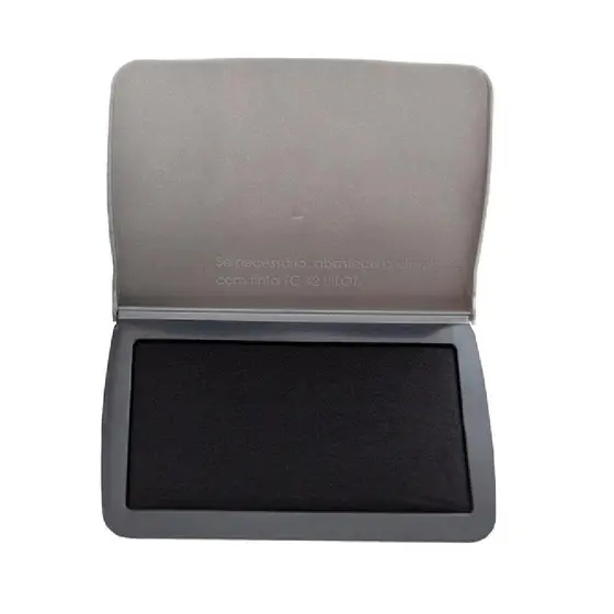 ALMOFADA PLÁSTICA PARA CARIMBO COM TINTA