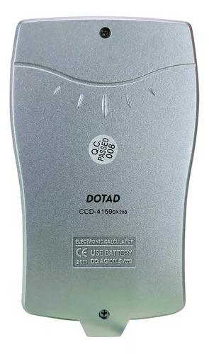 CALCULADORA DOTAD COM CORDÃO8 DÍGITOS CCD 4159 UNIDADE