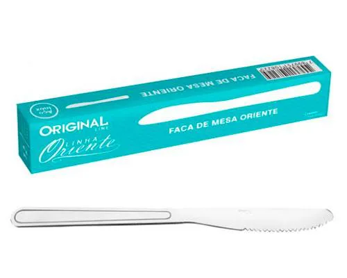 FACA DE MESA INOX LINHA ORIENTE UNIDADE