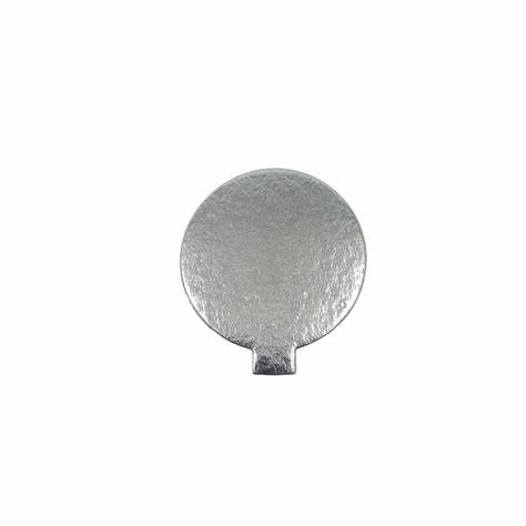 PORTA DOCINHO PRATA 8CM C/10 UNIDADES