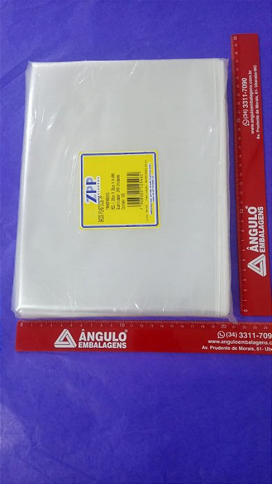 SACO PP 20 X 26 X 0,08 PAC C/ 1KG APROX 240 UNIDADES