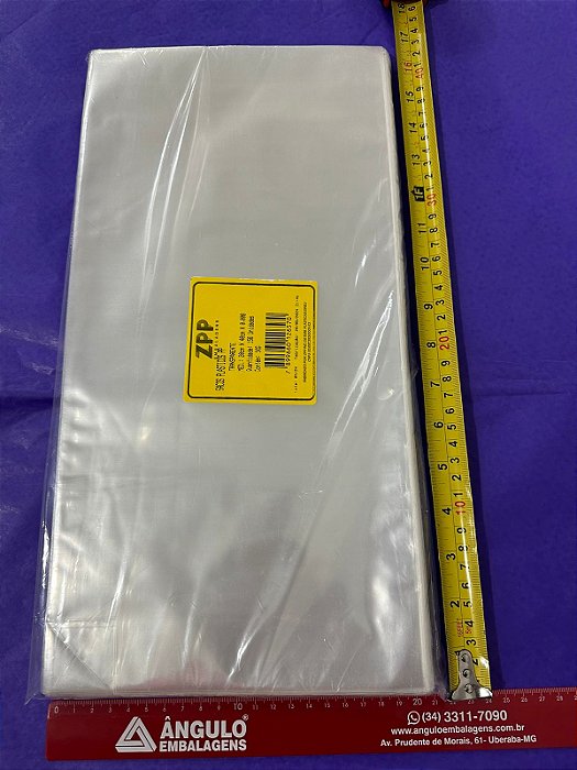 SACO PP 20 X 40 0,08 KG PAC C/ 1KG APROX. 156 SAQUINHOS