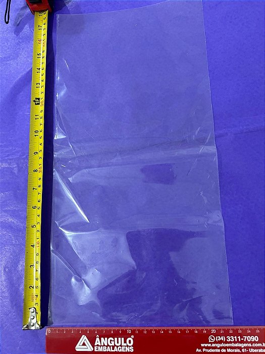 SACO PP 22 X 45 0,08 KG PAC C/ 1KG APROX. 126 UNIDADES