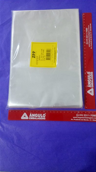 SACO PP 20 X 30 0,06 PAC C/ 1KG APROX 277 UNIDADES