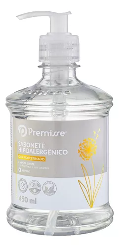 SABONETE HIPOALERGENICO NEUTRO 450ML C/ UNIDADE