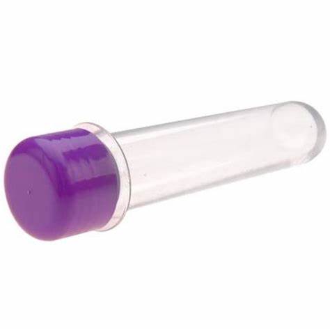 TUBETE M 40 ML C/TAMPA LILÁS C/10