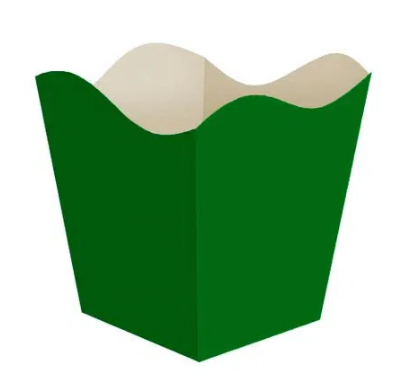 CACHEPO PEQ. VERDE BANDEIRA C/10