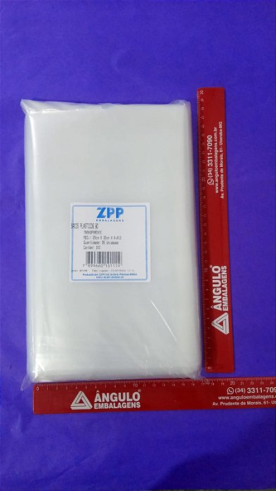 SACO BD 25 X 35 0,12 KG PC C/ 1KG APROX 95 UNIDADES