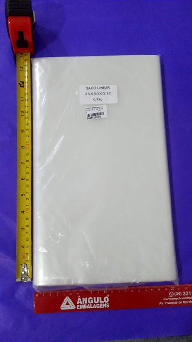 SACO BD 35 X 60 0,10KG PC 1KG APROX 47