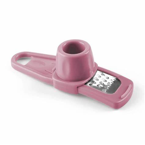 RALADOR DE ALHO ROSA