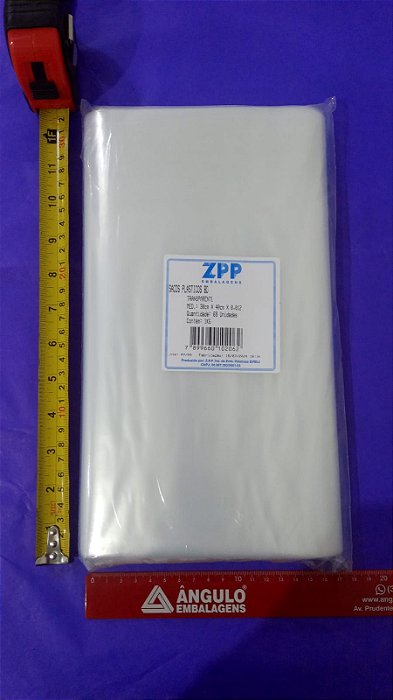 SACO BD 30X40 KG 0,12 PC C/ 1KG APROX 69 UNIDADES
