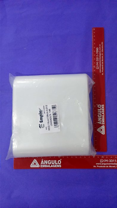 SACO BD 15X38 0,12 KGPC C/1KG APROX 146 UNIDADES
