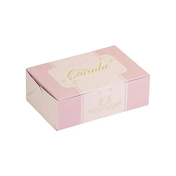 CAIXA ESSENCIAL 6 DOCES COM CARINHO 1UN 4X12X8CM