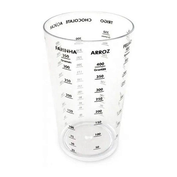 COPO GRADUADO TRANSP 580ML