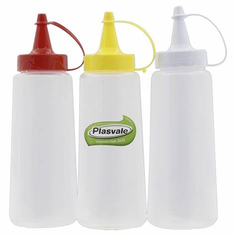 BISNAGA KIT 3UNID BCA/AMARELA/VERMELHA