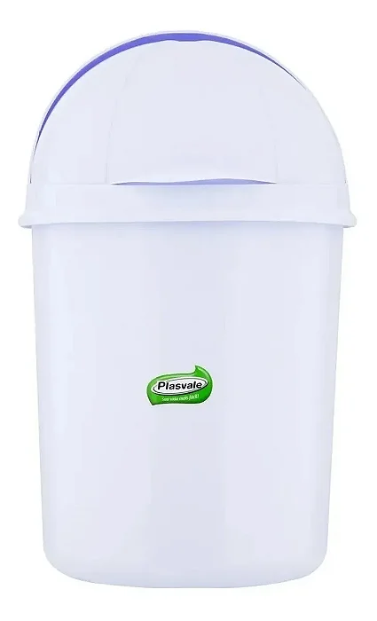 LIXEIRA PLASTICA RETRATIL BRANCA 4,1 LITROS