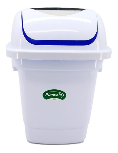 LIXEIRA BASCULANTE BRANCA 10 LITROS