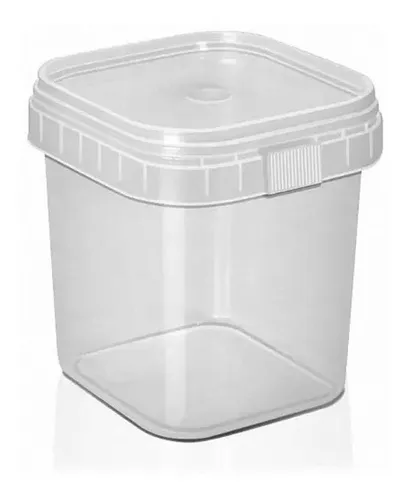 BALDE PL 220 QUADRADO TRANSP C/10