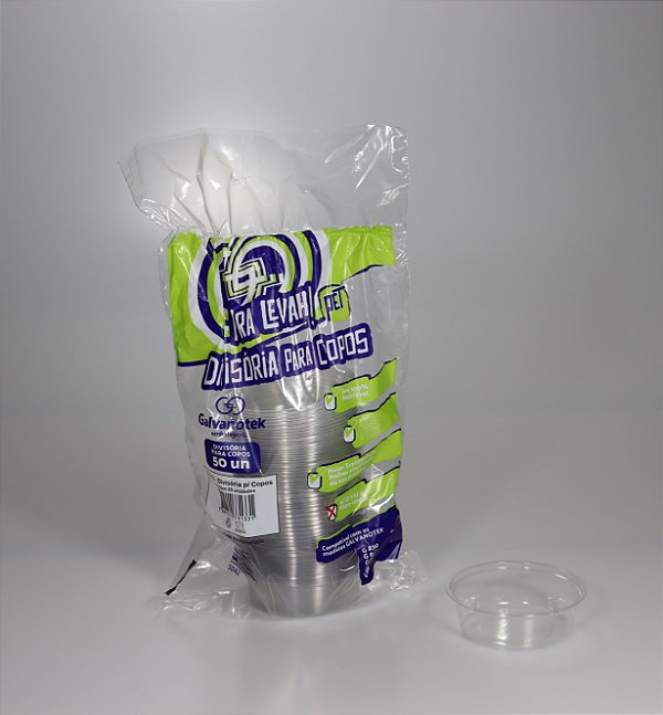 G 810 DIVISORIA 120ML PARA COPOS CRISTAL C/50 UND