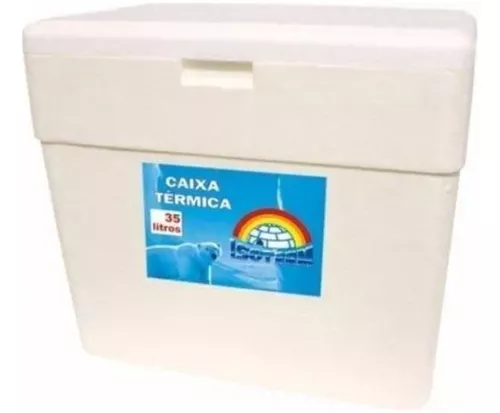 CAIXA ISOPOR TERMICA 35 LTS PM-855 - 47x31x39