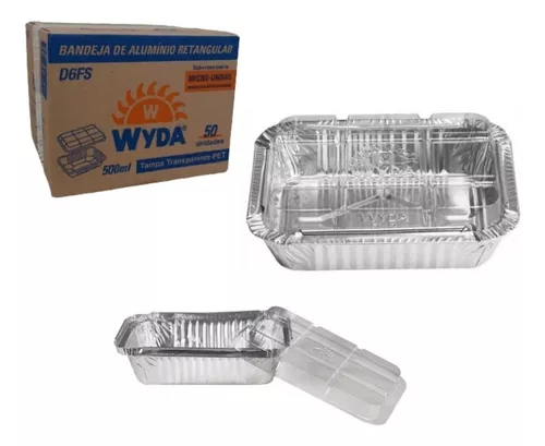 FOLHA ALUMINIO 500ML D6FS TPA CX C/50