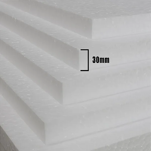 PLACA ISOPOR 1000X500X300 UNID