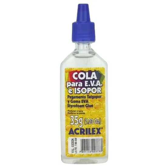 COLA PARA E.V.A E ISOPOR ACRILEX 35G