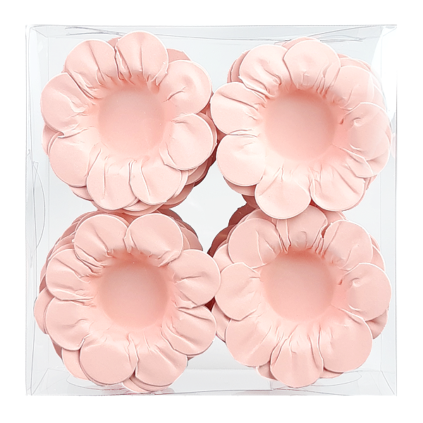 FORMA DOCE MARGARIDA ARTESANAIS PESSEGO ROSA BEBE C/40 UNIDADES PC