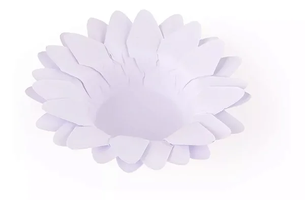 FORMA DOCES GIRASSOL BRANCO 40 UN