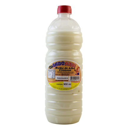 MOLHO CREMOSO ALHO 900ML SABOARDI