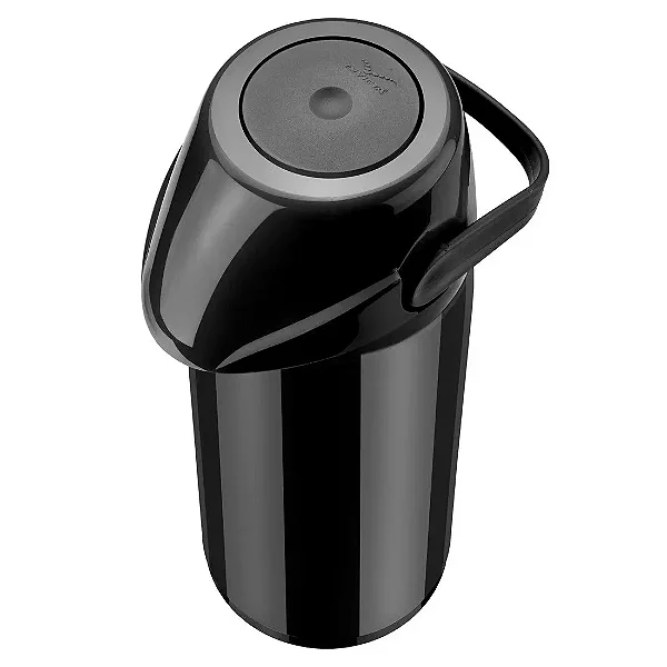 GARRAFA AIR POT PP SLIM PRETA 1,8L