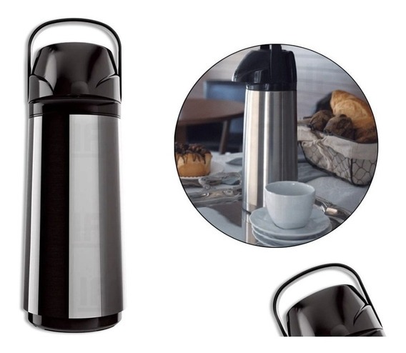 GARRAFA AIR POT INOX NEW 1L