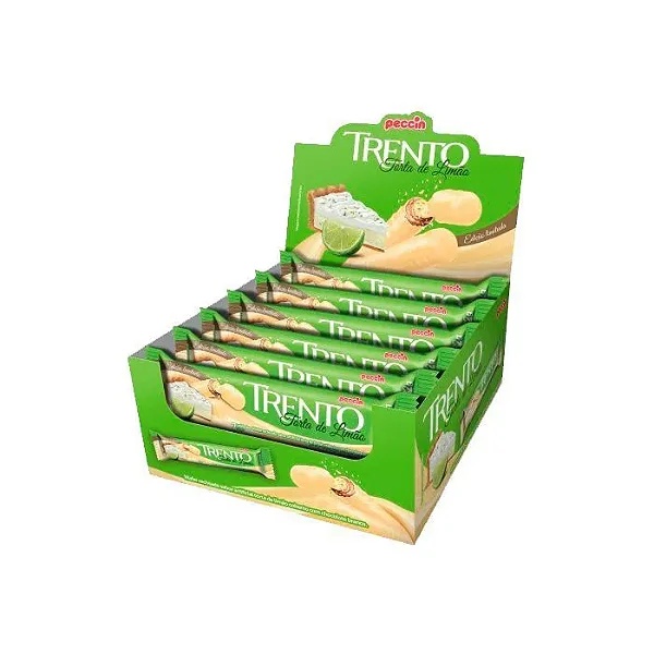 CHOCOLATE BISC.TRENTO W.TORTA LIMAO 32G