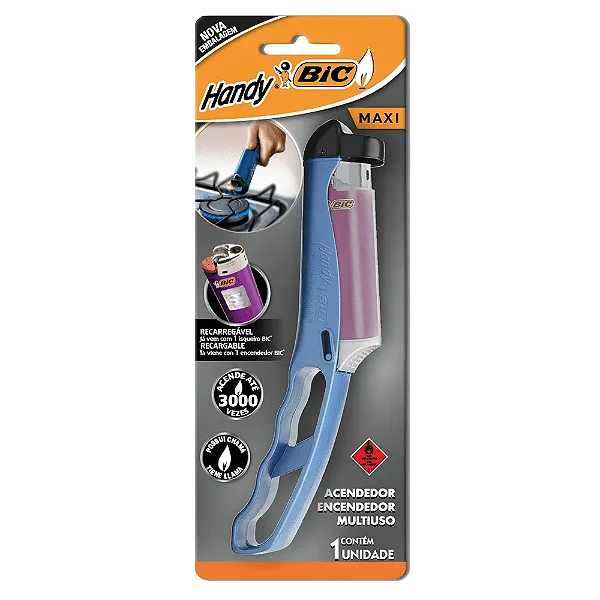ASCENDEDOR BIC RECARREGAVEL