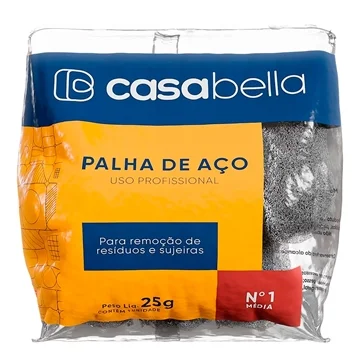 PALHA DE ACO PROFISSIONAL N01
