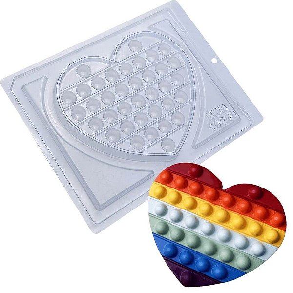 FORMA ESPECIAL TRAD POP IT CORACAO COM 3 PARTES