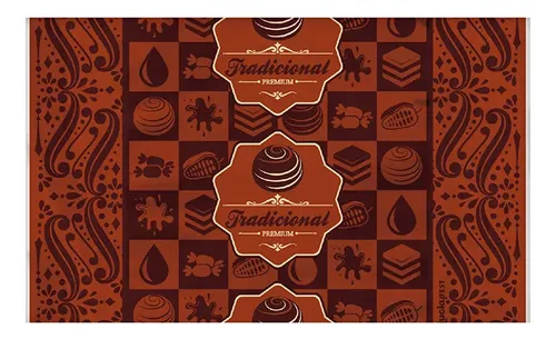 EMBALAGEM TRUFA TRADICIONAL 15X16 C/100