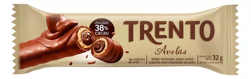 CHOCOLATE BISC.TRENTO W.AVELA 29 GRAMAS