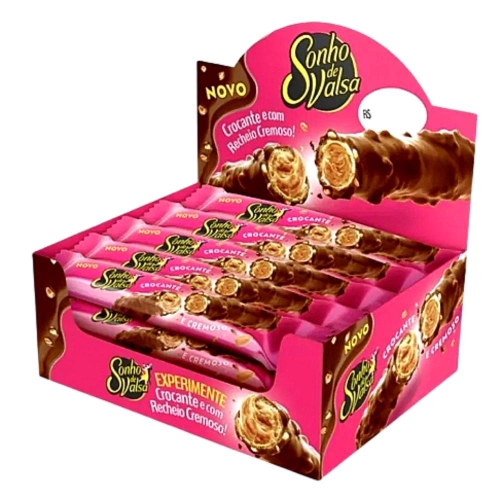 CHOCOLATE WAFER RECHEIO SONHO DE VALSA 25G
