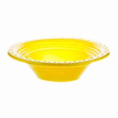 PRATO 12CM FUNDO AMARELO C/10