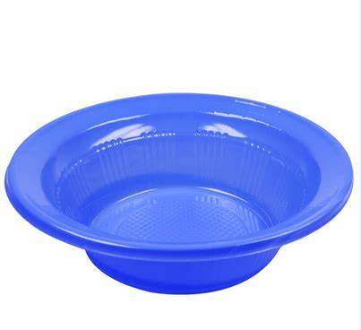 PRATO 12CM FUNDO AZUL C/10 UND