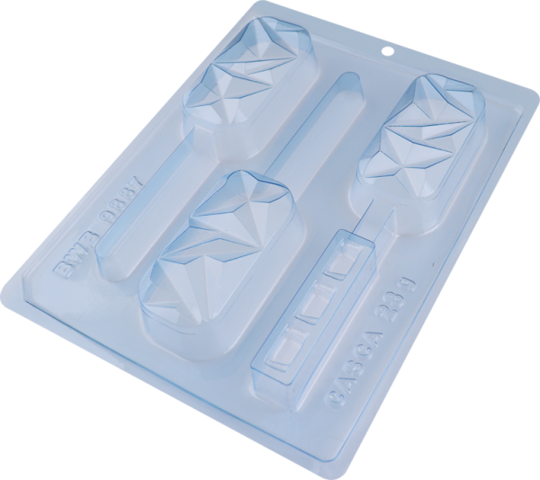 FORMA ESPECIAL TRAD PALETA LAPIDADA COM 3 PARTES